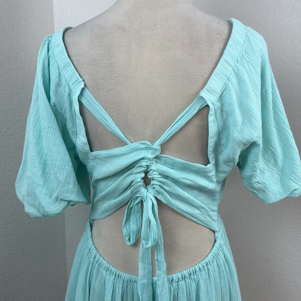 Free People Perfect Day Mini in Clear Skies Size Large NWT - Picture 13 of 15